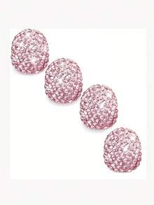 4pcs/2pcs Shiny Car Tire Valve Stem Caps, Diamond Sparkling Anti-Dust Car Wheel Tire Valve Stem Caps, Crystal Decor, Universal Shiny Wheel Valve Stem Exterior Accessories For Car, SUV, Bicycle, Motorcycle - Style a - View 21