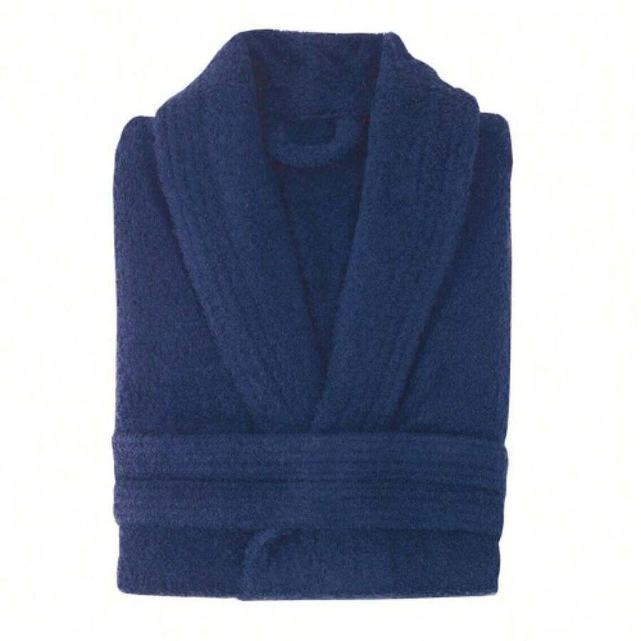 Bathrobe - Bleu marine - Voir 1