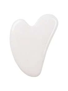 1 pieza Herramienta de masaje facial de Gua Sha de acrílico