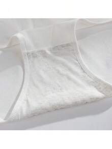 5 Pack & Soft Hipster Underwear - No Show Cheeky Briefs With Bow, Pastel Colors (, Pink, White, Beige, Peach) - Breathable Full Coverage Low-Rise Panties For Daily Wear - Mixed Color(5Pcs) - 查看 9