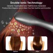 3-In-1 Hair Dryer Brush Professional Powerful 3 Heat Settings One Step Hair Dryer And Hot Air Styler - US A Type Plug(110-127V) - View 6