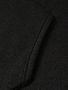 Men's Black Hoodie Built For Buckets Born With Drip Basketball Sweatshirt Streetwear Fashion Hooded Pullover Casual Wear For Men Sporty Style Athletic Apparel - 黑色 - 查看 6