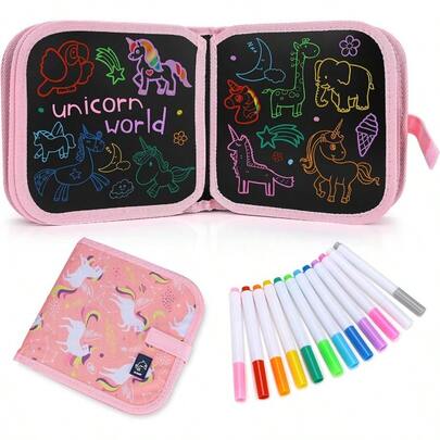Erasable Drawing Books For Boys Girls Doodle Pads Travel Toys