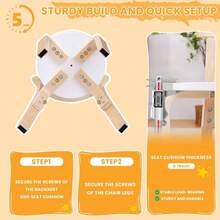 Wooden Chair, Chair Table, Stackable Chairs, Wooden Furniture Family/Playroom/ClassroomSet Of 4 - Natural Wood