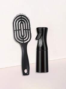 Bộ 5/4/2 lược, bình xịt phun sương mịn liên tục 200ml, phù hợp cho tóc người lớn và trẻ em gái, lược vui nhộn, lược đuôi chuột, thích hợp cho tạo kiểu tóc và làm tóc chuyên nghiệp. - Nhiều màu - Xem 19