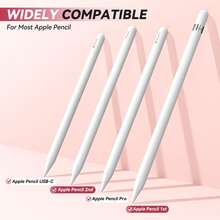 6支升级版Apple Pencil笔尖,兼容Apple Pencil第一代/第二代,USB-C接口,iPad Pro,细笔尖,精准操控,耐用金属笔尖,圣诞节、送给家人、朋友、生日、节日的最佳礼物 - 彩色 - 查看 4