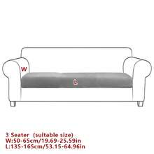 1pc Velvet Sofa Cover Elastic Thicken Anti-Slip Sofa Slipcovers For Living Room Bedroom Outdoor Sofa Protection Pet Stain Prevention 4-Season Sofa Seat Cushion Cover For L-Shaped Single Seat Recliner And 1/2/3/4 Seater Sofas Autumn Home Decor Sofa Throw Cover All Seasons Easy To Install And Remove