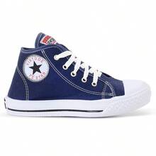 Girls' And Boys' All Faith Star Sneakers - Fashionable, School, Everyday Wear - Comfortable, Lightweight, Soft - 藏蓝色 - 查看 1