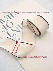 黑白亮面条纹丝带，黑白布艺丝带，DIY领结，鲜花包装草帽装饰，适用于DIY发夹 - 手工领结配件，缝纫编织用品，缝纫丝带，节日派对礼品包装 - 彩色 - 查看 7