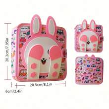 Soft Cloth Book For Babies, Enhancing Baby's Cognitive Ability, Colorful Cloth Book - Captivating Visual And Auditory Training With Cartoon Animal Tails, Soft Polyester, Children's Learning Toy, Durable Anti-Tear Waterproof Early Education Cloth Book, Stimulating Baby's Tactile And Visual Cognition, Suitable As Christmas, Birthday And Other Holiday Gifts!