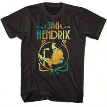 Men's T-Shirt With Microphone - 黑色5 - 查看 7