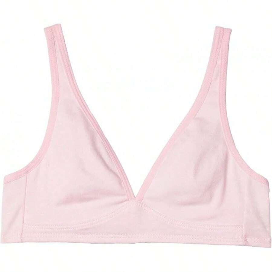 Skiny Top Bra For Girls - White - View 1