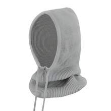 Dicke Strickmütze für Frauen und Männer, warme winddichte Nackenwärmer für Radfahren im Herbst und Winter, Ohrenklappenmütze