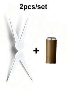 Conjunto de 2 peças de ímãs para unhas em formato de olho de gato em X para criar o estilo francês nas unhas. Acessórios magnéticos de ferro com duas pontas para nail art, ferramentas auxiliares para gel e esmalte olho de gato. Novo ímã para unhas francesas com efeito olho de gato. Peça de ferro grande em formato de Y com ímã forte, ideal para esmalte em gel e efeito olho de gato. Ferramenta magnética 2 em 1 para nail art francesa. Ímã de ferro com duas pontas para nail art francesa. Nova ferramenta auxiliar para unhas francesas com efeito olho de gato e ímã cilíndrico adicionado. - Prata - Ver 6