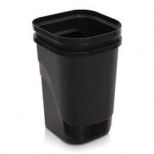 Toroski cubo de basura con tapa pack de 24 o 10 contenedores de 11 litros cada uno con tapa cubo de cocina - 2 - Ver 2