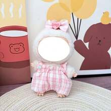 [仅衣服] 流行 17CM 可换服装套装，第一代/第二代/第三代 毛绒玩偶吊坠钥匙扣，时尚百搭 毛衣套装 - 彩色 - 查看 11