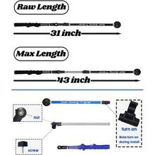 Swing Trainer Aid - Training Aid To Improve Hinge, Forearm Rotation, Shoulder Turna And Grip. Portable Collapsible Swing Trainer Equipped With Grip Trainer - 右黑 - 查看 7