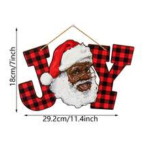 1 szt./100 szt. Wesołych Świąt, Święty Mikołaj, drewniany wiszący znak, Boże Narodzenie, powitanie, znak na drzwi, Boże Narodzenie, zima, drewniany wieszak na drzwi, Boże Narodzenie, Nowy Rok, dom, biuro, kuchnia, dekoracja okna