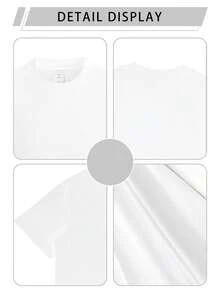 Vian Lanman Women's Summer Casual Soft Cotton Crew Neck Short Sleeve T-Shirt,Smile Through The Pain Bear Graphic.White - 白色 - 查看 3