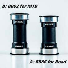 ZRACE 24mm Press-Fit Bottom Bracket, Aluminum Alloy CNC Machined, Suitable For BB71 / BB92 / BB86 - Black - View 5