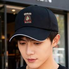 Men Baseball Cap - Black - View 4
