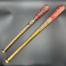 1件复制棒球棒道具 - 血腥尼根的露西尔球棒 - 影视道具武器，适用于角色扮演、节日、生日、圣诞礼物 - 彩色 - 查看 7