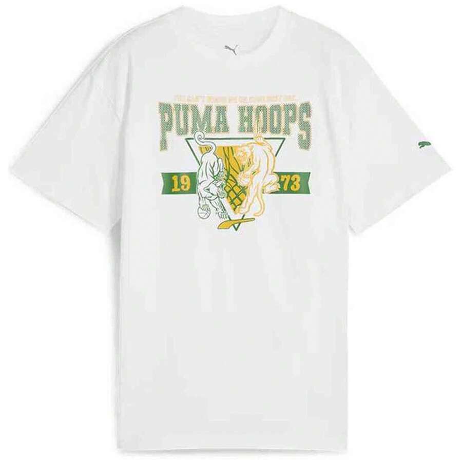 Puma Teen Boys T-Shirts - 白色 - 查看 1