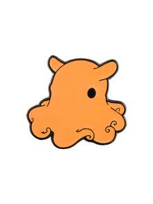 Broche da Série Oceano (1/4 peças): Caranguejo, Polvo, Ornitorrinco, Pins de Liga Metálica Esmaltada, Acessórios Decorativos para Roupas, Mochilas e Lapelas.