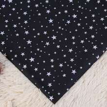 1pc Happy Star Printed Plain Fabric, Home Textile, Garment DIY Sewing Material - Multicolor - View 21