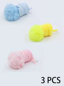 Cat Toys, Cat Spring Ball Retractable Spring Toys, Colorful Spring Tubes, Interactive Rolling Ball Colorful Lively Coils, Spring Action Toys For Caged Mice, Cat Pet Supplies Indoor, Sturdy And Long-Lasting, Encourages Cats To Exercise, Random Color