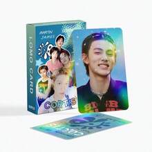 60 بطاقة هولوغرافية، بطاقة صور أخ مقاوم للرصاص، بطاقة تذكارية، بطاقة زخرفية، بطاقة لومو