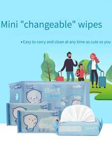 Portable Wet Wipes For Daily Hand And Mouth Cleaning, Convenient Disposable Cleaning Wet Tissues