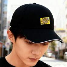 Men Baseball Cap - Black - View 3