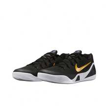 Nike Kobe 9 EM Low Protro 舒适百搭防滑耐穿低帮篮球鞋，男女通用，黑金配色