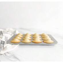 1297MD Bakeware Madeleine Warp Resistant Nonstick Baking Pan Made In The USA From Aluminized Steel 16Well Silver - Thép nhôm hóa - Xem 5