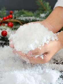 Artificial Snow Powder, Simulated Snowflakes, Christmas Window Decoration Scene, Winter Snow Arrangement, Artificial Drifting Snow Scenery, Fake Snow, Dry Snow Powder - White - View 8