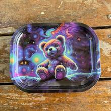 1pc Creative Portable Rolling Tray, Durable Rolling Plate, Household Small Tool