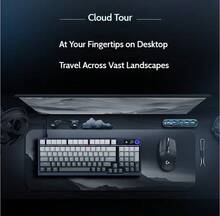Logitech Bàn phím cơ có dây G316 Phím bấm có độ chính xác cao Thiết kế chống nước Tương thích với nhiều hệ điều hành Cắm và chạy - Hộp quà tặng Yunyou-Trục L - Xem 2