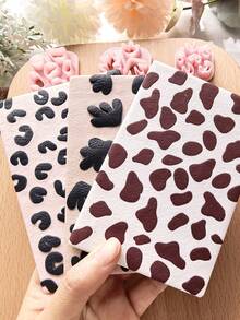 Mini Textur Ton Ausstecher für Schmuckherstellung, Leoparden Muster Ohrringe Ton Ausstecher, Kuh und abstraktes Korallen Polymer Ton Ausstecher für Charm Herstellung, Schmuck Ton Werkzeug - Tonschneider - Übersicht 4