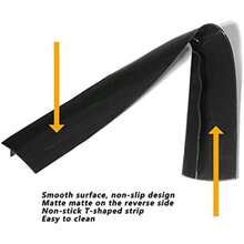 2 Piezas Cubierta de Silicona para Estufa de Cocina, Cubierta de Silicona para Encimera de Estufa de 25 Pulgadas, para Sellado de Derrames Entre la Encimera, Estufa, Secadora y Lavadora(Negro)(default) - Multicolor - Ver 7