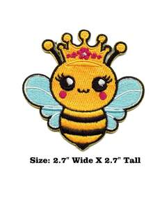 1 pieza Parche bordado con cabeza de zorro, para planchar o coser, para verano, escuela - Multicolor - Ver 13