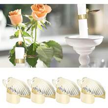 Dpofirs 4 Piezas de Vela Snuffer, Extintor Automático de Velas, Tapón Automático de la Mecha de la Vela, Candle Safety Guard Wick Flame Snuffer para Apagar la Llama de la Vela de Forma - PAGO - Ver 12