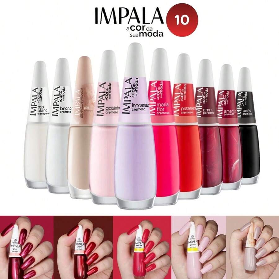 Impala Nail Polishes - 白色 - 查看 1