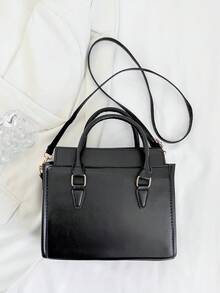 2025 Minimalist Chic Handbag, Women's Fashion Versatile Shoulder Bag, Exquisite Niche High-Quality - Black - View 8