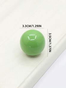 1个彩色陶瓷橱柜门拉手，简约圆形单孔拉手，创意儿童房抽屉装饰拉手，圆形单孔抽屉拉手 - 彩色 - 查看 8