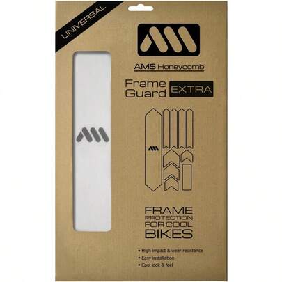AMS High Impact Frame Guard Extra SemiTransparent Protects Your Bike From Scratches And Dings