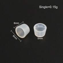 20pcs/Pack Bag Bottom Nail Protector, Anti-Wear Anti-Collision Bag Rivet Silicone Cover, DIY Bag Accessories