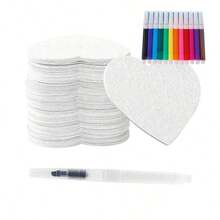 20 قطعة ورق فني مجسم دائري بنسيج خشبي | رغوة تتمدد في الماء لأعمال حرفية DIY، تصميمات إبداعية، هدايا يدوية وأعمال فنية بنسيج | ، درجة عالية، نسيج ناعم وكثيف، ألوان متنوعة | مثالي للأعياد والأعياد الميلادية والعيد الأرثوذكسي والتجمعات العائلية والمدرسة والمكتب وديكور المنزل والفصول الدراسية - متعدد الألوان - مشاهدة 13