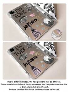 Junk Prin Protective Case, Compatible With IPad (A16) 11th Gen 11-Inch 2025, IPad 10.2/Mini6/Mini7/9.7-Inch, Galaxy Tab A9 Plus Tablet, 3+Y Foldable Anti-Bend, Reinforced Silicone Corners, Auto Wake/Sleep, Built-In Pencil Slot, Multi-Angle Foldable Stand - Perfect Daily Protection, Fashionable Minimalist Design. - Multicolor - View 8