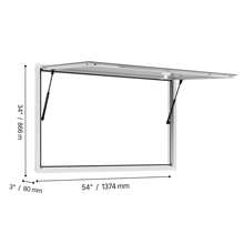 Concession Window 53x33 In, Aluminum Alloy Frame Service Window For Food Truck, Up To 85 Degrees Stand Serving Window With Awning Door And Drag Hook, Rainwater Resistant For Concession Trailers - 53x33 In - View 10
